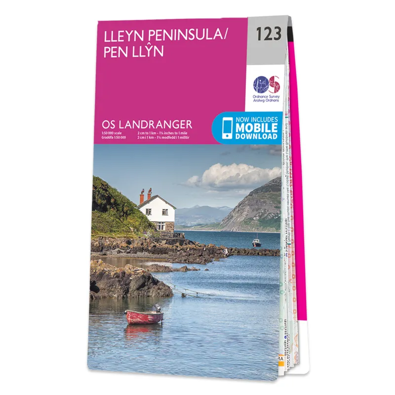 OS Landranger Map 123 - Lleyn Peninsula